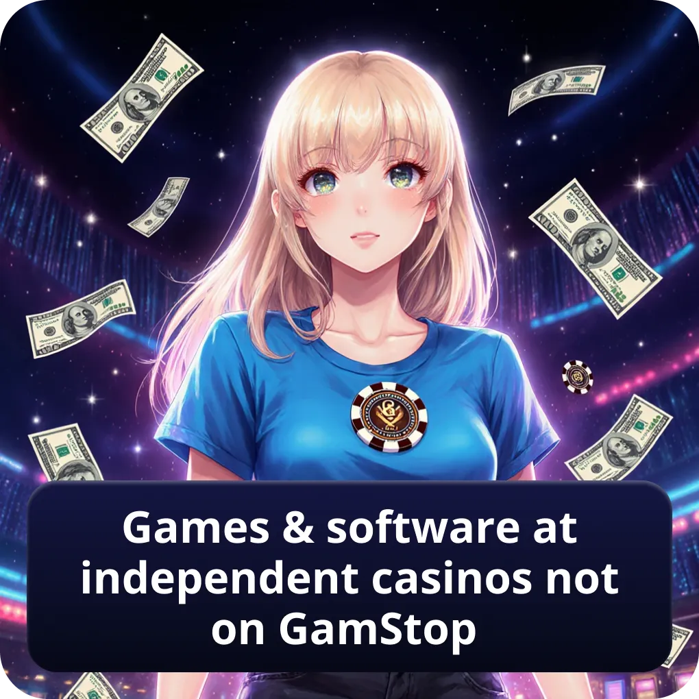 Games & Software at Independent Casinos Not on GamStop